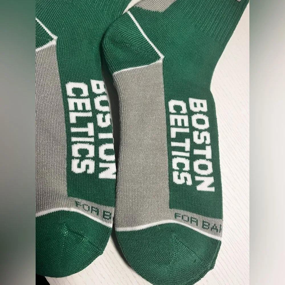 (2) NWT Boston Celtics Nba Socks Set Men's Large
